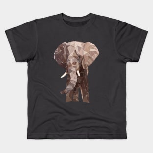 Happy African Elephant in the Bush Kids T-Shirt